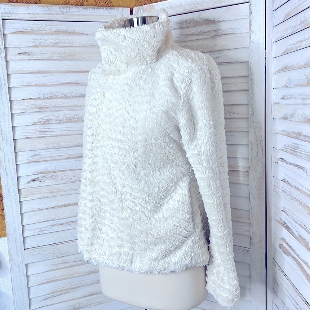 PATAGONIA l Ivory Pelage Fleece Minimilist Mountain Winter Teddybear Jacket S - Picture 6 of 12
